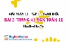 Giải bài 3 trang 41 Toán 11 tập 1 SGK Cánh Diều: Công thức cộng lượng giác